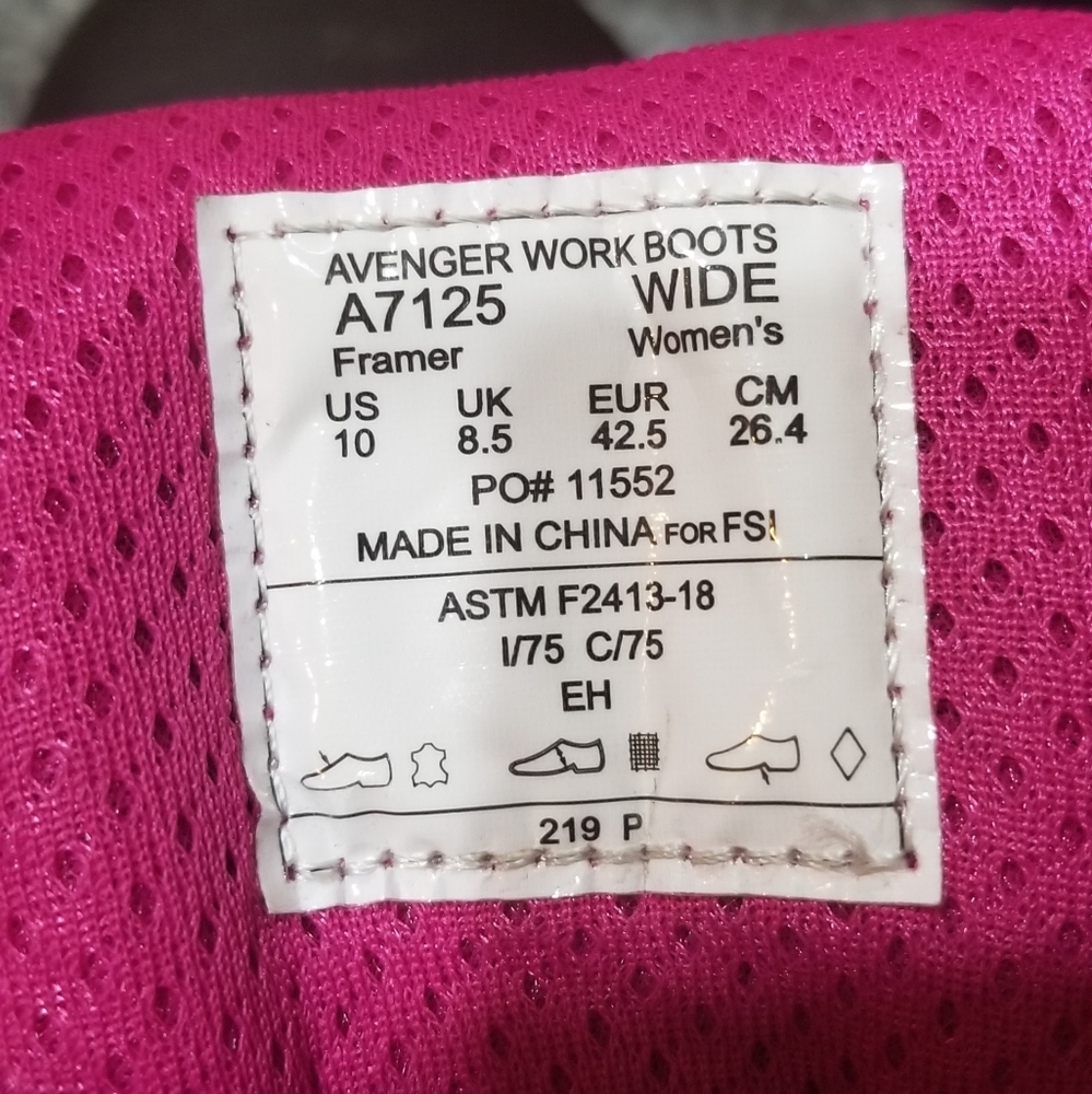Avenger Women's Workboots